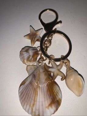 Shell bag/purse Charm Keychain